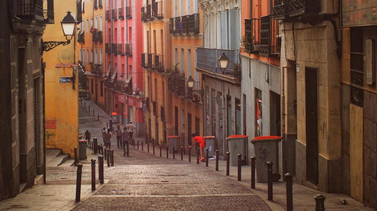 Apartamento Lavapies al lado del Rastro Madri Exterior foto